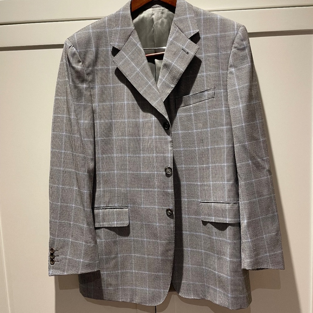 Canali Plaid Sports Coat